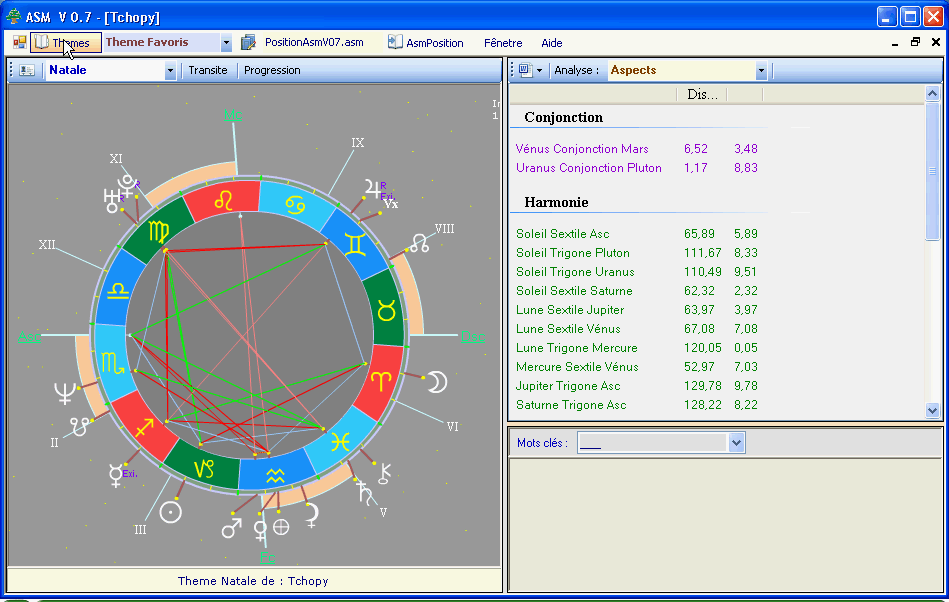 logiciel astrologie gratuit ASM